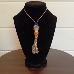 Bone Necklace With Knots